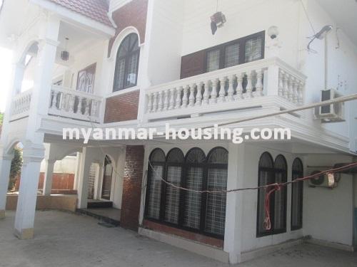 Myanmar real estate - for rent property - No.3086 - There is a good landed house near Pearl Condo. - 