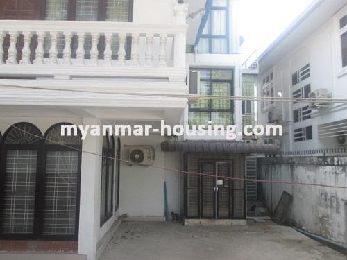 Myanmar real estate - for rent property - No.3086 - There is a good landed house near Pearl Condo. - 