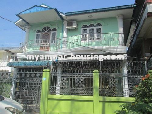 ミャンマー不動産 - 賃貸物件 - No.3090 - RC two storey landed house for rent in Bahan! - house view