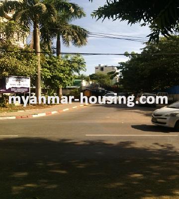 缅甸房地产 - 出租物件 - No.3100 - High floor level condominium for rent in Kamaryut township. - 