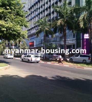 Myanmar real estate - for rent property - No.3100 - High floor level condominium for rent in Kamaryut township. - 