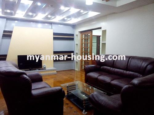 မြန်မာအိမ်ခြံမြေ - ငှားရန် property - No.3140 - ရွေှဟင်္သာကွန်ဒိုတွင်နေချင်သူများအတွက်အခန်းကောင်းတစ်ခန်းငှားရန်ရှိသည်။