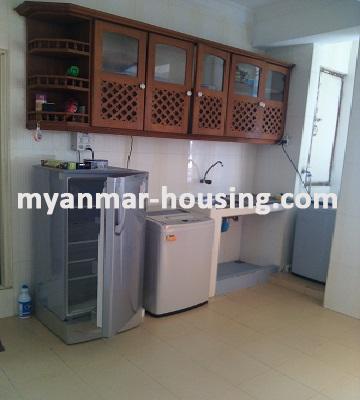 缅甸房地产 - 出租物件 - No.3146 - Service room for rent at Thazin Condominium! - 