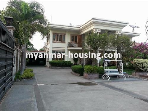Myanmar real estate - for rent property - No.3192 - Modernized landed house for rent in Mya Thi Dar housing. - 