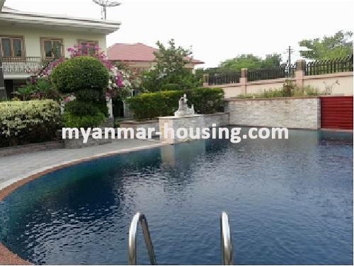 Myanmar real estate - for rent property - No.3192 - Modernized landed house for rent in Mya Thi Dar housing. - 