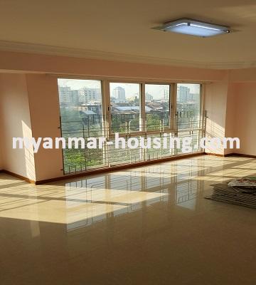 缅甸房地产 - 出租物件 - No.3193 - For rent an office apartment-condominium in Botahtaungtownship - View of the inside.