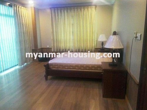 缅甸房地产 - 出租物件 - No.3228 -  Good Condominium for rent in Mayangone Township. - View of bed room