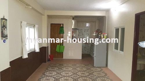 Myanmar real estate - for rent property - No.3231 - Well-furnished apartment for rent in SanchaungTownship. - View of inside room