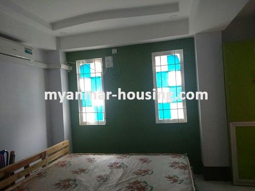 Myanmar real estate - for rent property - No.3239 - A Good apartment for rent in Tarmway Township. - View of bed room