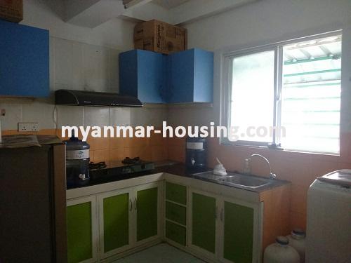 缅甸房地产 - 出租物件 - No.3239 - A Good apartment for rent in Tarmway Township. - View of Kitchen room