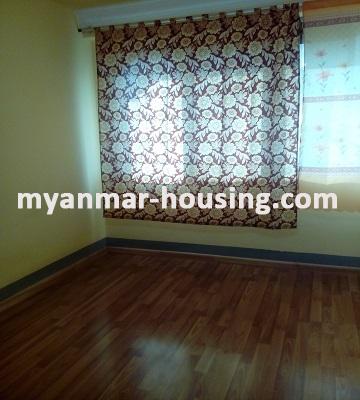 မြန်မာအိမ်ခြံမြေ - ငှားရန် property - No.3251 - စမ်းချောင်းမြို့နယ်တွင် တိုက်ခန်းကောင်းတစ်ခန်း ဌားရန် ရှိသည်။View of the Bed room