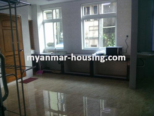 Myanmar real estate - for rent property - No.3258 - Good Condo apartment for rent in Lanmadaw Township. - View of the Kitchen