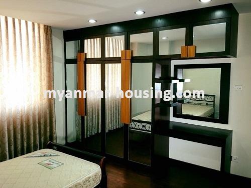 မြန်မာအိမ်ခြံမြေ - ငှားရန် property - No.3276 - Classic Street Condo တွင် အခန်းကောင်းတစ်ခန်း ဌားရန်ရှိသည်။View of the Bed room