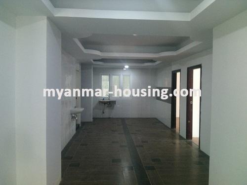 缅甸房地产 - 出租物件 - No.3289 - A newly built Condo room for rent in ZeyaThiri Condominium.   - View of the Dining room
