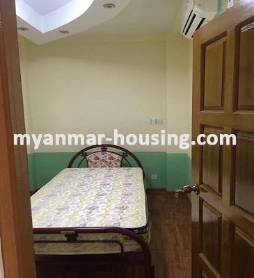 မြန်မာအိမ်ခြံမြေ - ငှားရန် property - No.3309 - ရန်ကုန်မြို့လည်တွင် ရူပီကွန်ဒိုအခန်း ငှားရန်ရှိသည်။single bedroom view