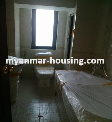 Myanmar real estate - for rent property - No.3310 -  A nice room for rent in AMPS Condo. - View of the Bathroom