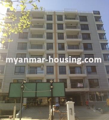 Myanmar real estate - for rent property - No.3310 -  A nice room for rent in AMPS Condo. - View of the building