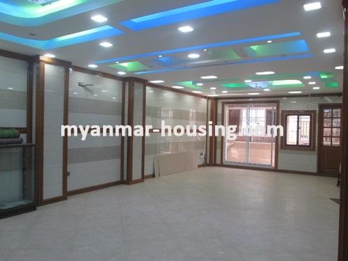 缅甸房地产 - 出租物件 - No.3325 -  The best decorated room for rent in Mahuya Condo. - View of the Living room