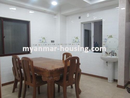 缅甸房地产 - 出租物件 - No.3325 -  The best decorated room for rent in Mahuya Condo. - View of the Dinning room