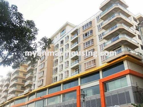 缅甸房地产 - 出租物件 - No.3341 - A lovely Condo room for rent in Esprado Tower. - View of the Building