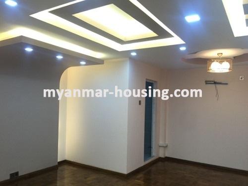缅甸房地产 - 出租物件 - No.3342 - A good Condominium for rent in Mahar Nawarat Condo. - View of the  room