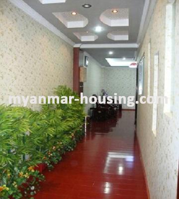 缅甸房地产 - 出租物件 - No.3361 - A nice Condo room for rent in Dagon Township. - View of the Living room