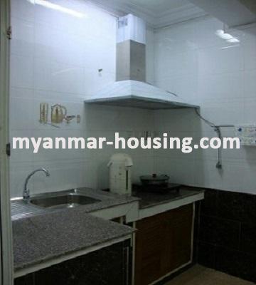 缅甸房地产 - 出租物件 - No.3361 - A nice Condo room for rent in Dagon Township. - View of Kitchen room