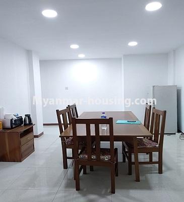 Myanmar real estate - for rent property - No.3367 - Well decorated room for rent in Inyaa View Condo. - View of Dinning room