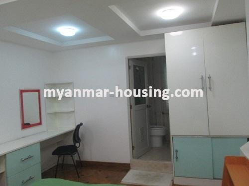 Myanmar real estate - for rent property - No.3374 - A Condo room for rent in Pyong Pyong Condo. - View of the Kitchen room