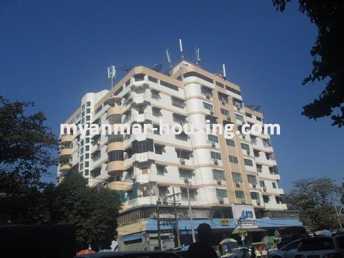 Myanmar real estate - for rent property - No.3378 -     A room with reasonable price for rent in Kyeemyindaing Township. - View of the Building