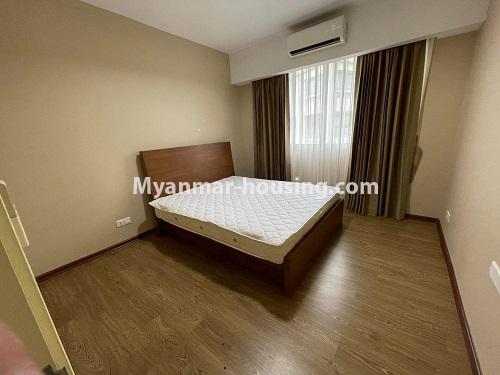 ミャンマー不動産 - 賃貸物件 - No.3398 - Luxurus Condo room for rent in Star City Condo. - bedroom view
