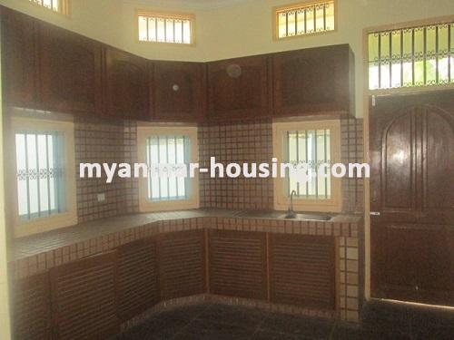 Myanmar real estate - for rent property - No.3420 - A Three Storey landed house for rent in Mayangone Township. - 