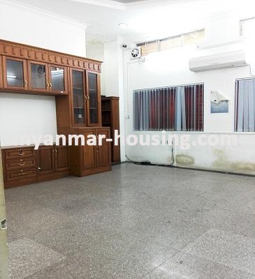 Myanmar real estate - for rent property - No.3422 - The whole Condominium Flat for rent in Botahtaung Township. - View of the room