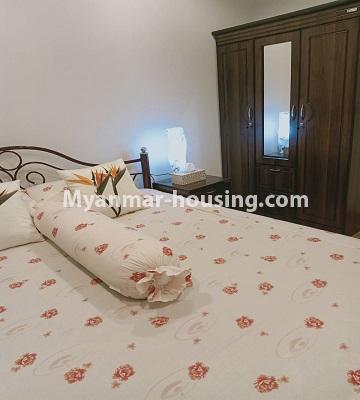 Myanmar real estate - for rent property - No.3427 - Two bedroom G.E.M.S Condominium room for rent in Hlaing! - single bedroom view