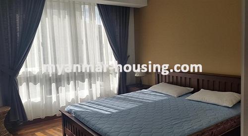 Myanmar real estate - for rent property - No.3435 - Excellent Condo room for rent in Star City.  - View of the Bed room