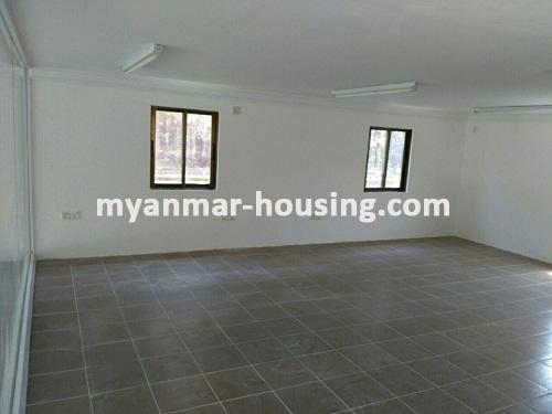 Myanmar real estate - for rent property - No.3439 - A landed house for rent in South Okkalarpa Township. - View of the living room