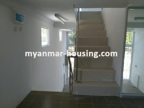 缅甸房地产 - 出租物件 - No.3439 - A landed house for rent in South Okkalarpa Township. - View of the step