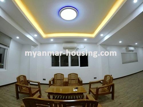缅甸房地产 - 出租物件 - No.3440 - Condominium for rent in Sanchaung Township. - View of Dining room