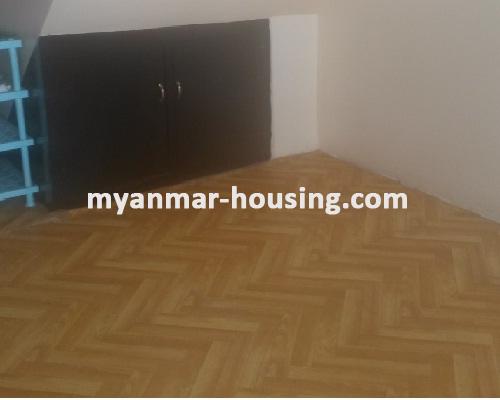 Myanmar real estate - for rent property - No.3441 - An apartment for rent with reasonable price in Latha Township. - View of the living room