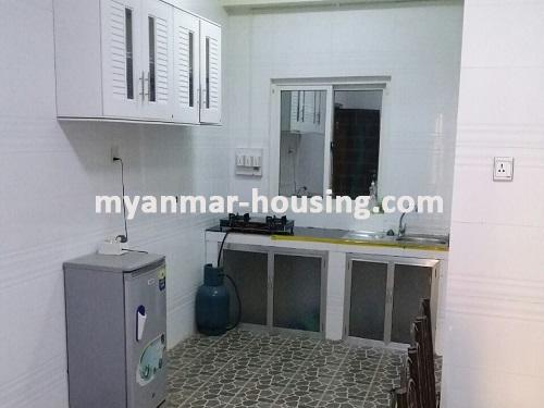 缅甸房地产 - 出租物件 - No.3448 - Complete furnished room for rent in Mya Yeik Condo. - View of Kitchen room
