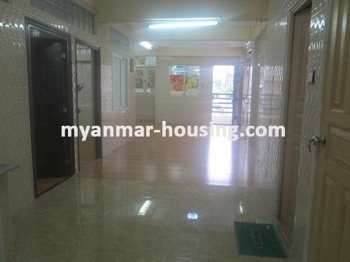 ミャンマー不動産 - 賃貸物件 - No.3467 - Condominium for rent in Lanmadaw Township. - View of the room