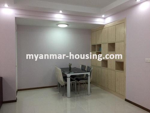 Myanmar real estate - for rent property - No.3469 - Well decorated Condominium for sale in Star City. - View of the Dinning room