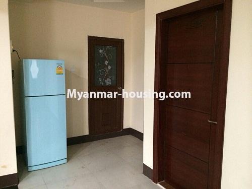 Myanmar real estate - for rent property - No.3482 - Excellent room for rent in Shwe Padauk Condo. - kitchen
