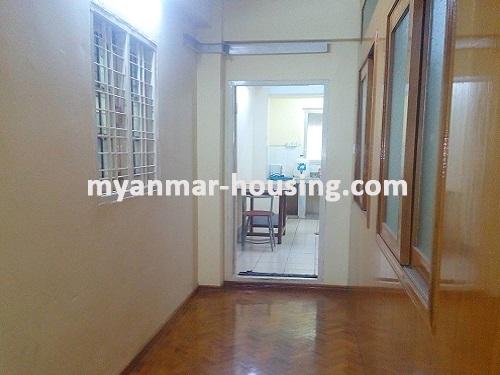 ミャンマー不動産 - 賃貸物件 - No.3488 - A good apartment with reasonable price for rent in Pazundaung Township. - View of the room