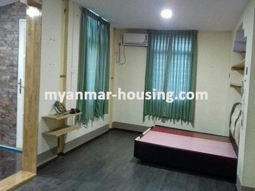 Myanmar real estate - for rent property - No.3491 - Two Storey landed House for rent in Insein Township. - View of the Bed room