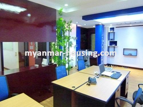 Myanmar real estate - for rent property - No.3507 - Office room for rent in MGW Tower.  - View of the room