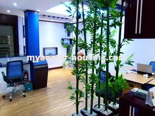 Myanmar real estate - for rent property - No.3507 - Office room for rent in MGW Tower.  - View of the room