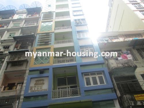 缅甸房地产 - 出租物件 - No.3512 - Condominium room for rent in Pabedan Township. - View of the building