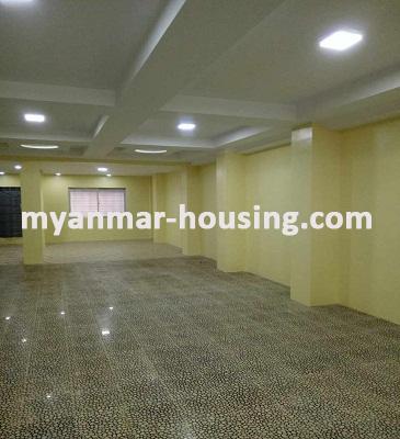 မြန်မာအိမ်ခြံမြေ - ငှားရန် property - No.3537 - . ဗိုလ်တစ်ထောင်မြို့နယ်တွင် မြေညီတိုက်ခန်းဌားရန်ရှိပါသည်။View of the Living room