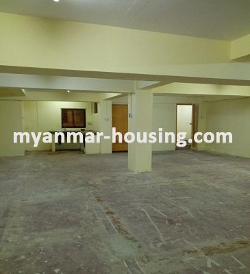 မြန်မာအိမ်ခြံမြေ - ငှားရန် property - No.3537 - . ဗိုလ်တစ်ထောင်မြို့နယ်တွင် မြေညီတိုက်ခန်းဌားရန်ရှိပါသည်။View of the room